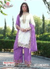 Ramsha R 1458 A To D Ho Embroidery Work Top With Bottom Dupatta Suppliers In India